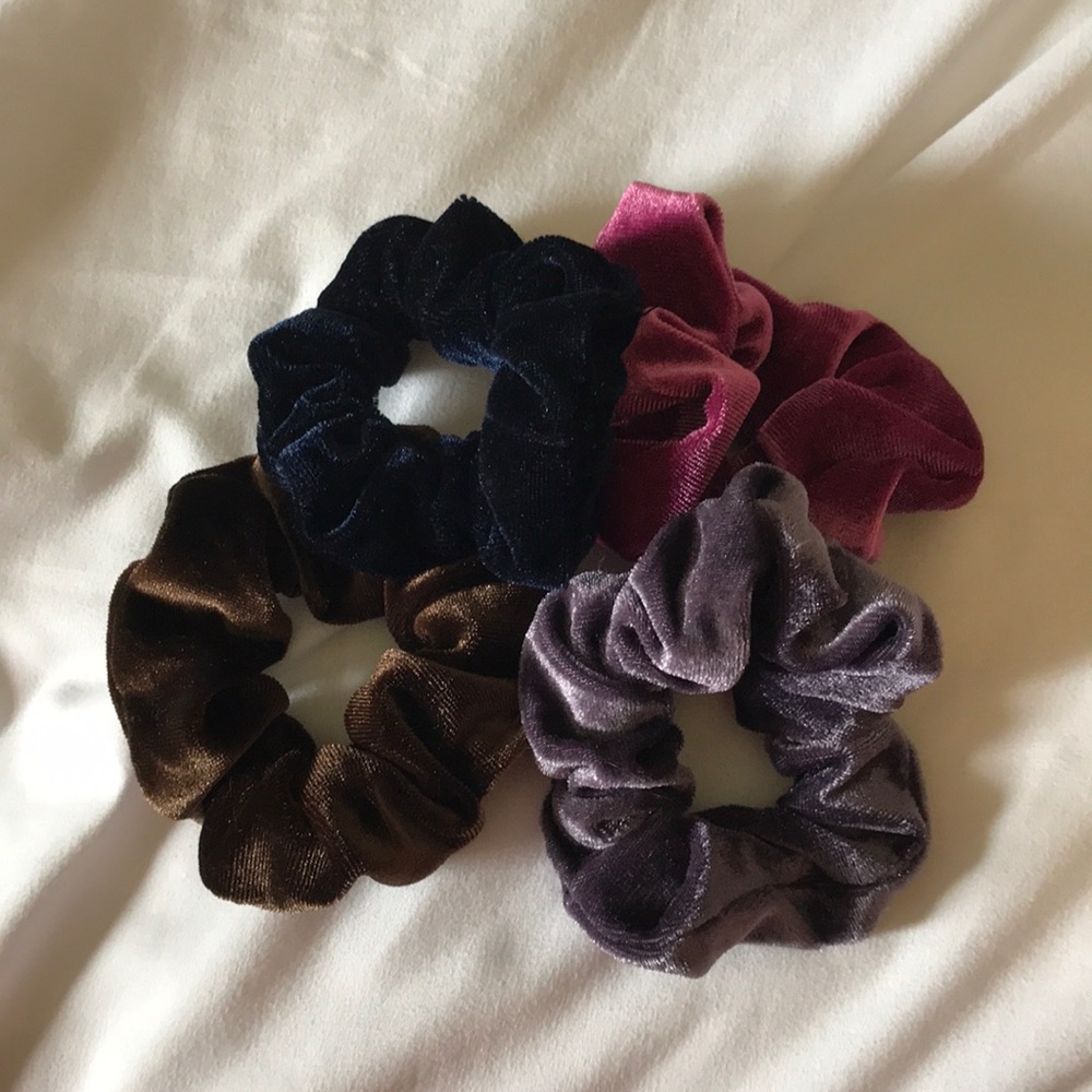 Velvet Scrunchies